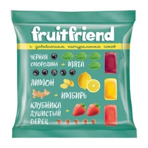 Jelly candies with natural juice Fruit