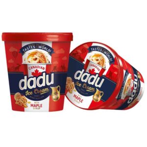 Ice ream DADU CANADIAN maple sap